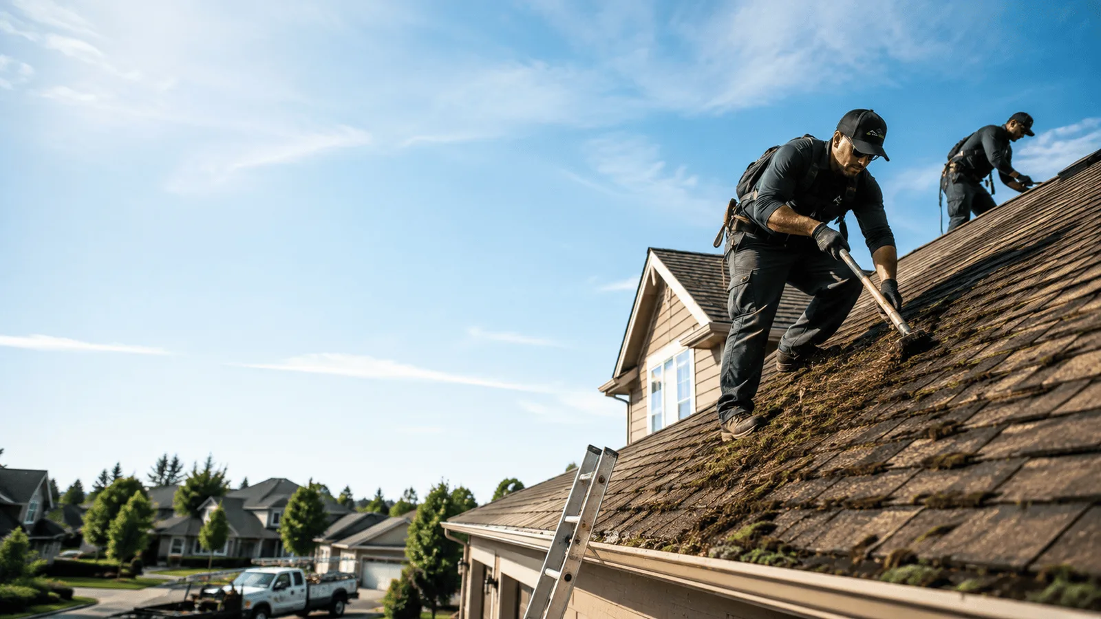 Roof Moss Removal in Galion, OH near me